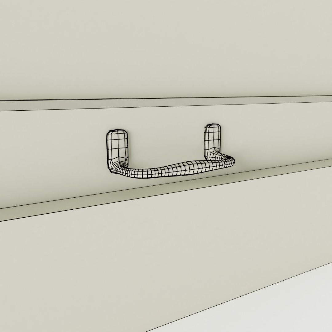 Margin Sash Window 3D model_5