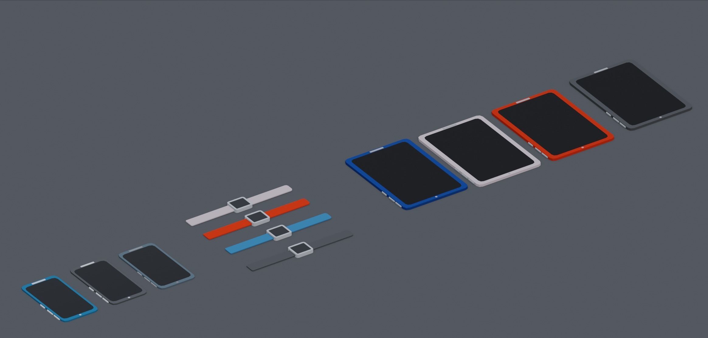 Low Poly Interior Asset Browser Low-poly 3D model_18