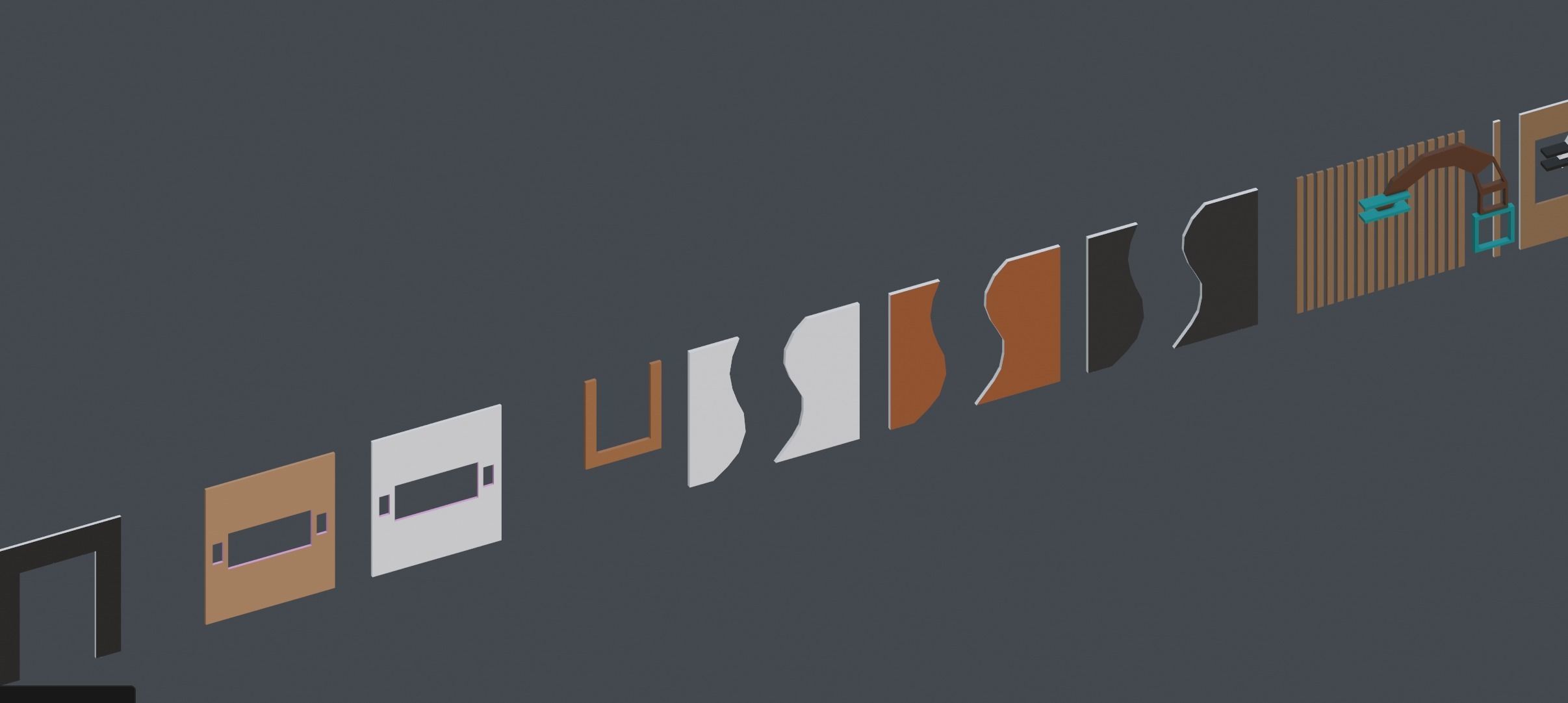 Low Poly Interior Asset Browser Low-poly 3D model_58