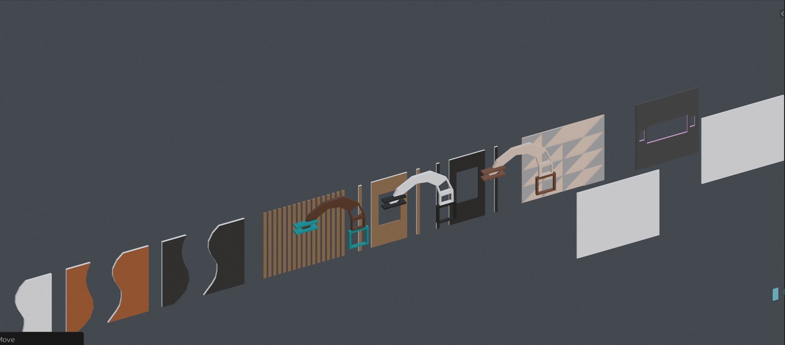 Low Poly Interior Asset Browser Low-poly 3D model_57