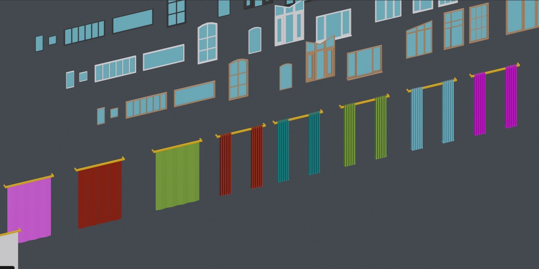 Low Poly Interior Asset Browser Low-poly 3D model_55