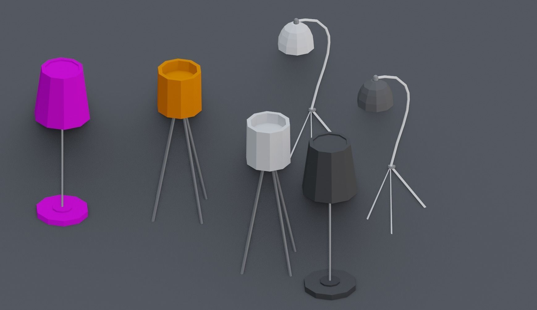 Low Poly Interior Asset Browser Low-poly 3D model_11