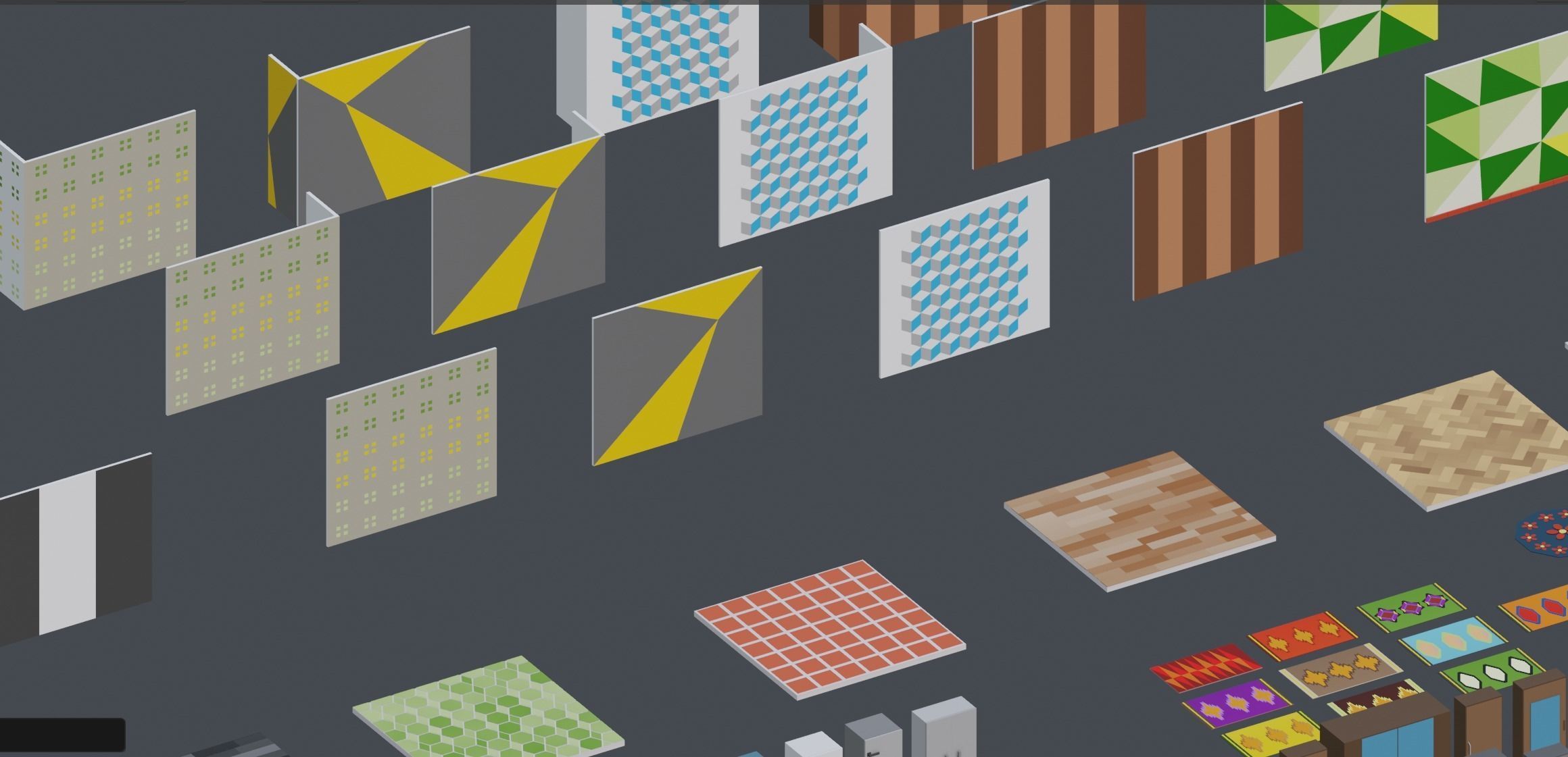 Low Poly Interior Asset Browser Low-poly 3D model_44