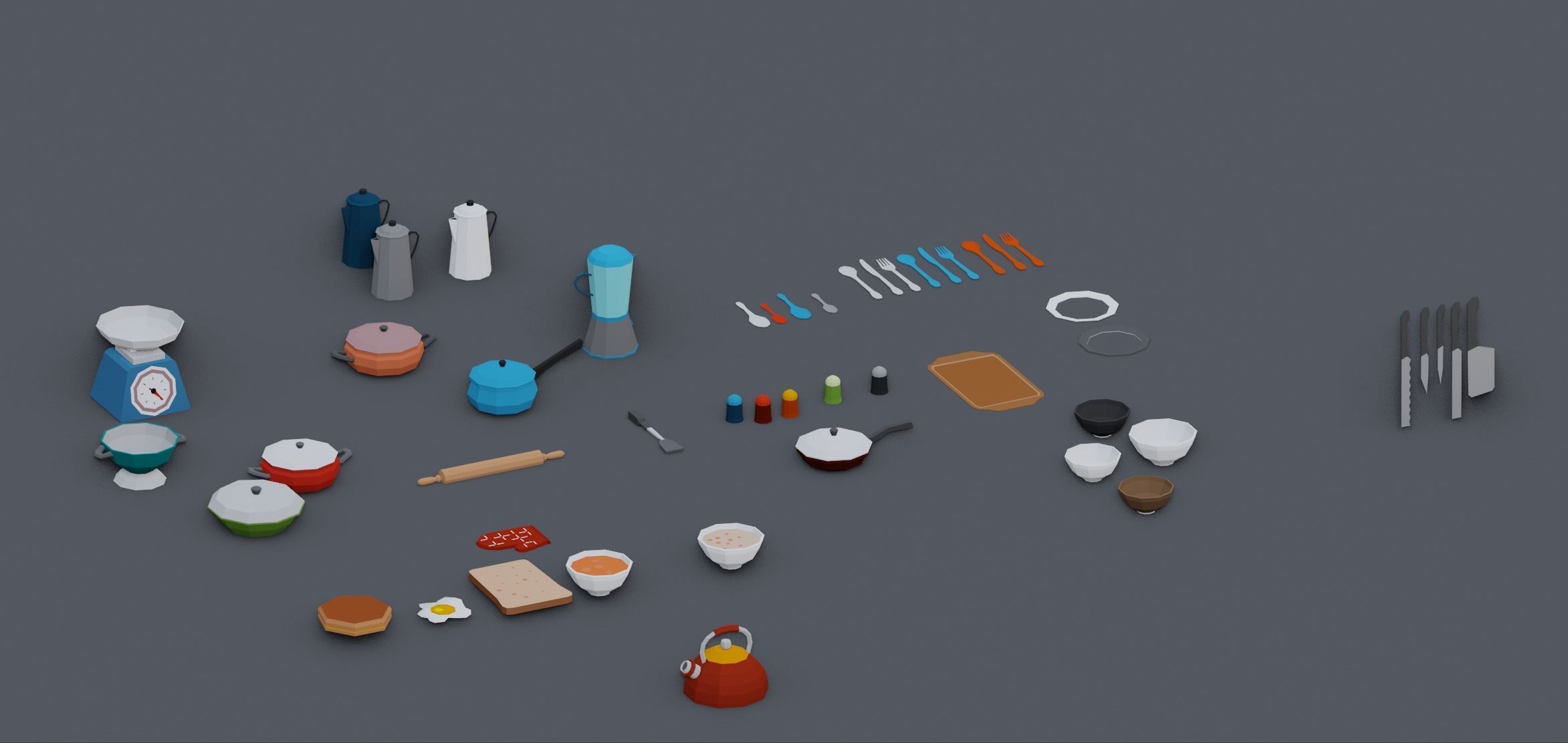Low Poly Interior Asset Browser Low-poly 3D model_10