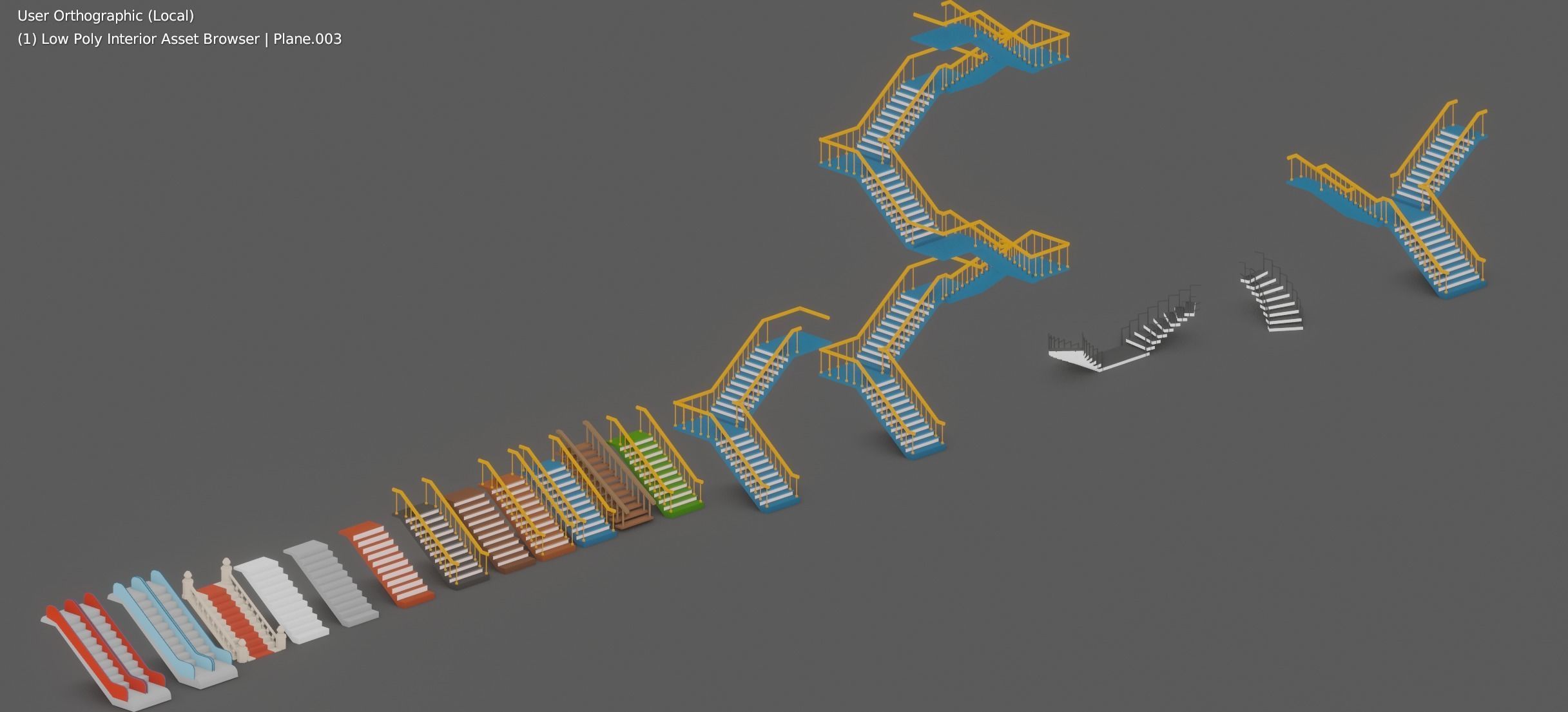 Low Poly Interior Asset Browser Low-poly 3D model_65