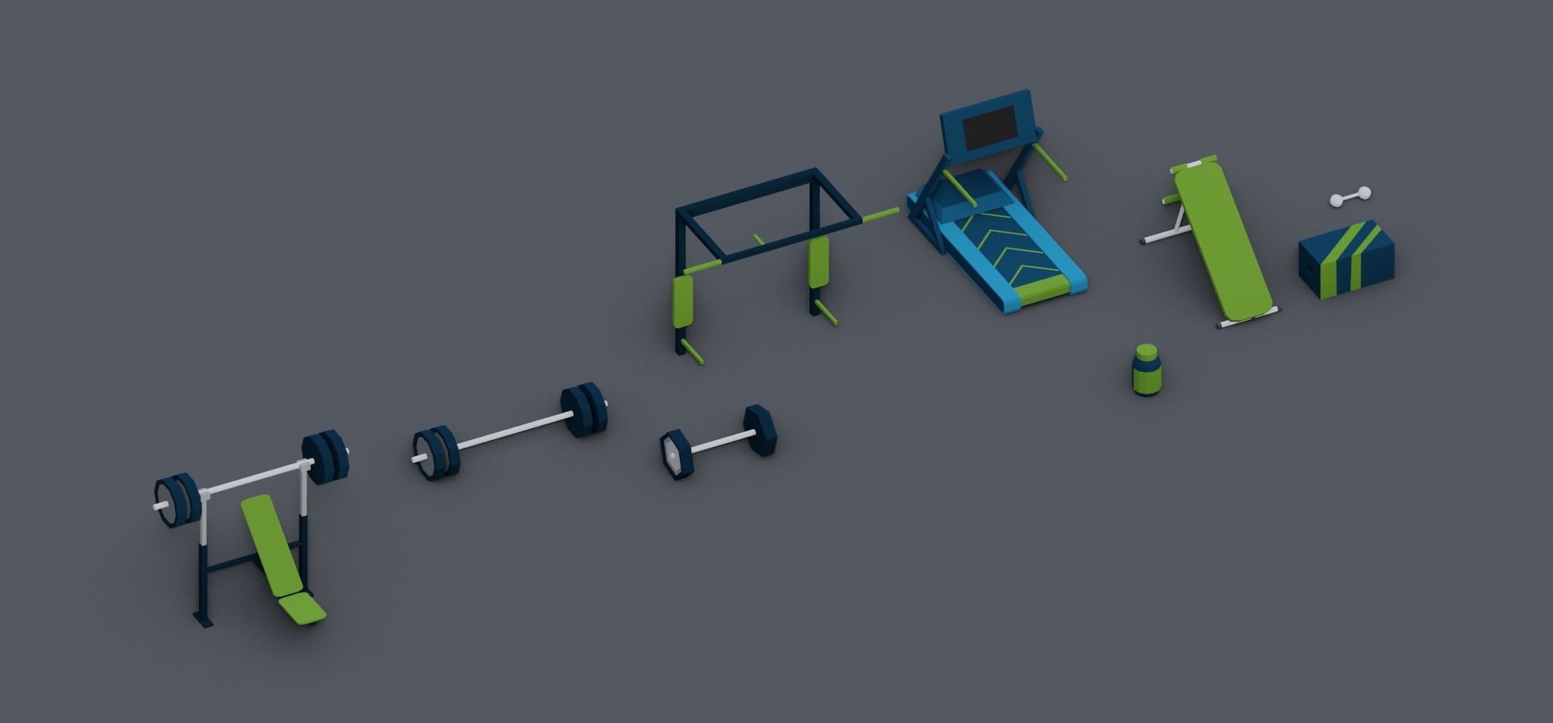 Low Poly Interior Asset Browser Low-poly 3D model_13