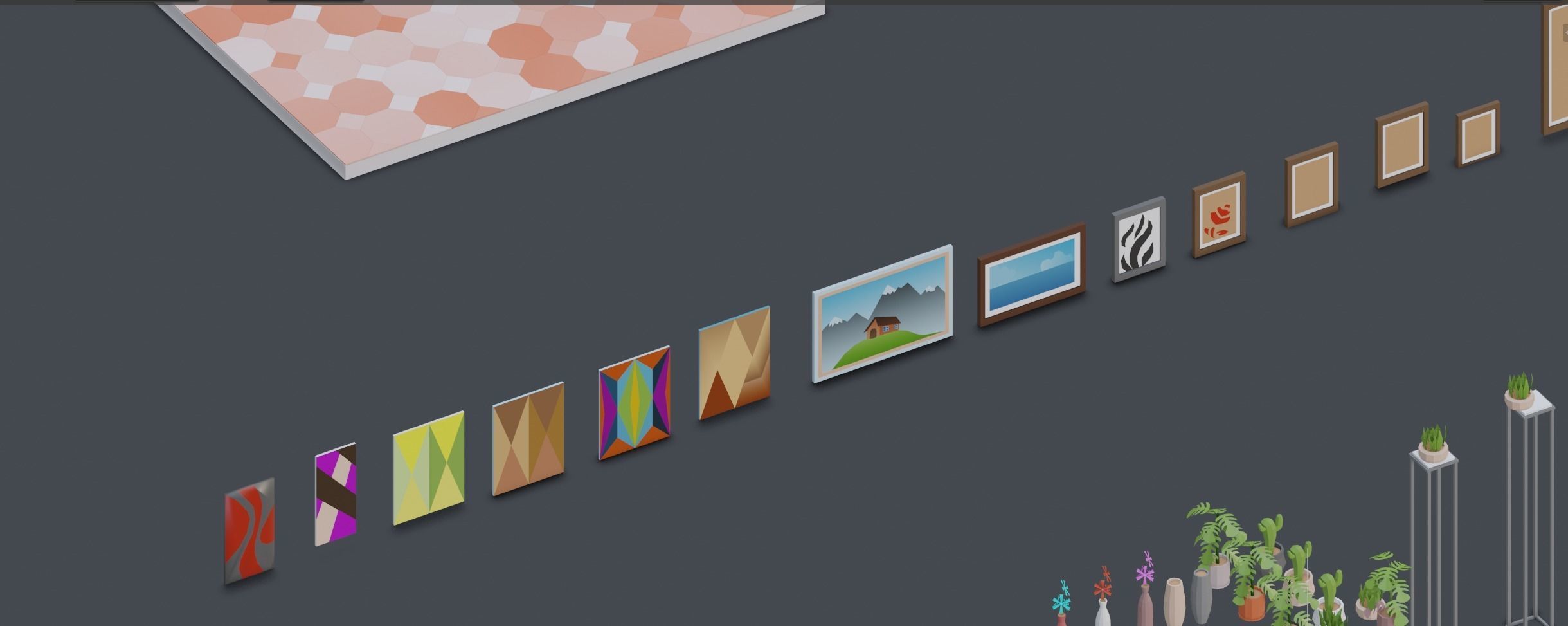 Low Poly Interior Asset Browser Low-poly 3D model_30