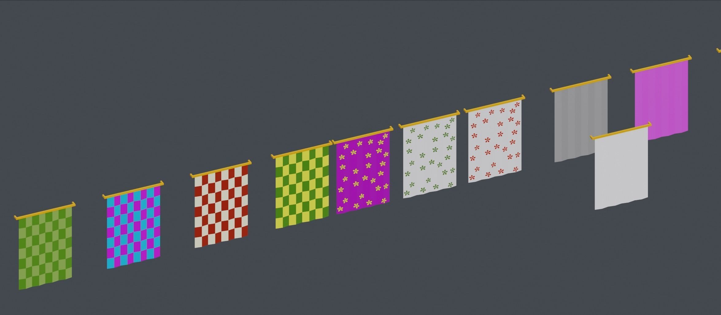 Low Poly Interior Asset Browser Low-poly 3D model_56