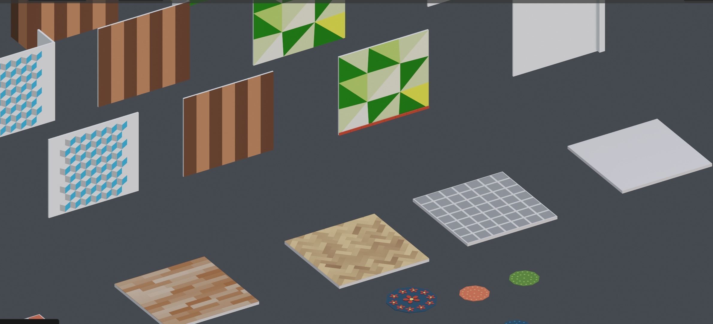 Low Poly Interior Asset Browser Low-poly 3D model_43