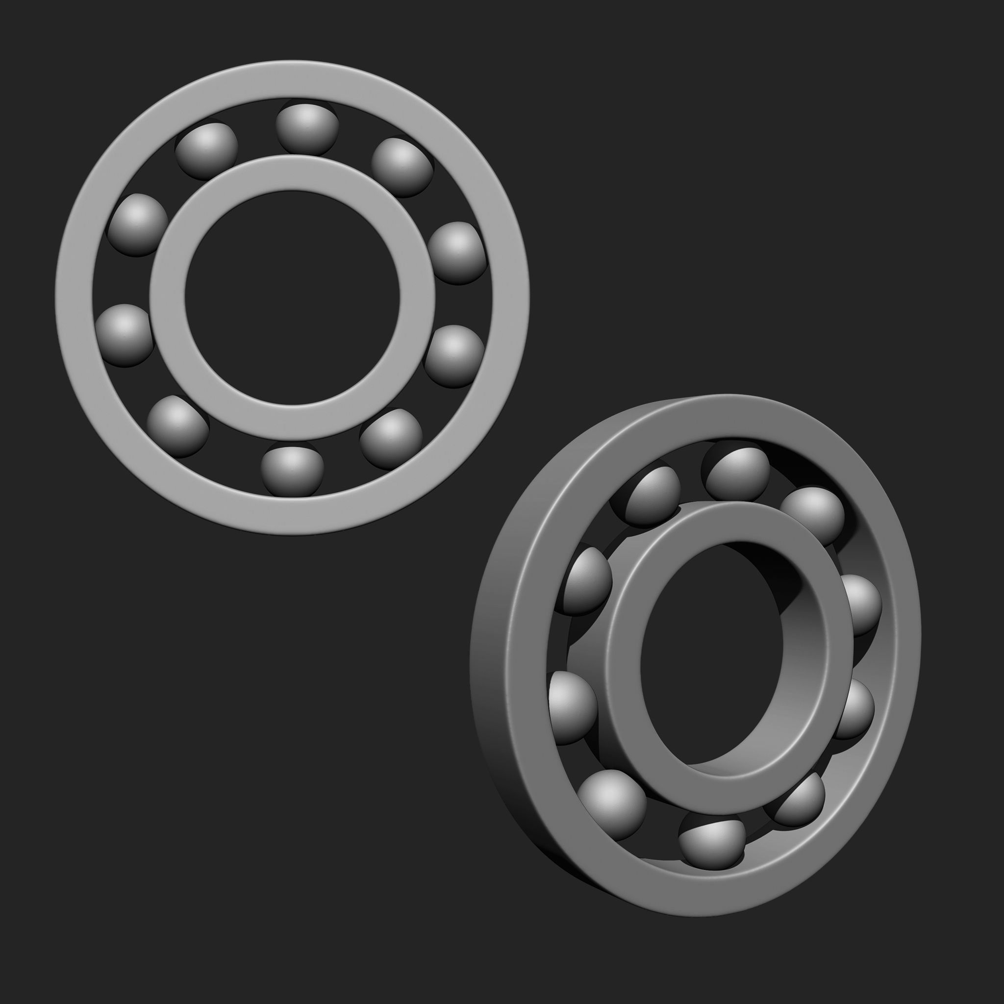 Mechanical Parts IMM Brush Pack 21 in One Vol 2 3D model_13