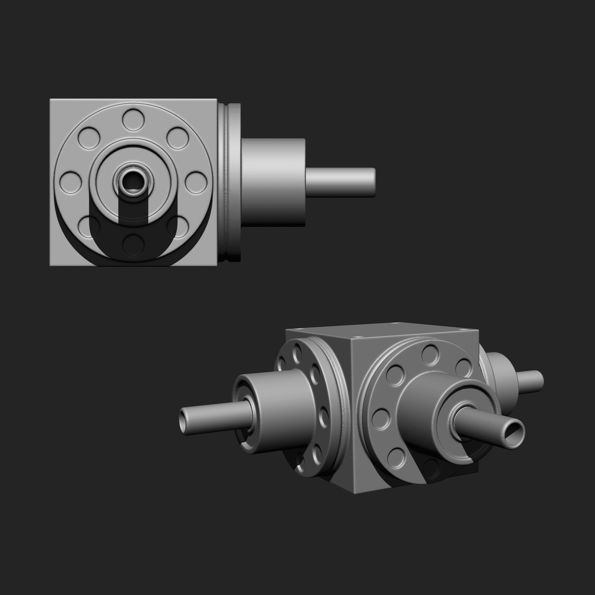 Mechanical Parts IMM Brush Pack 21 in One Vol 2 3D model_19