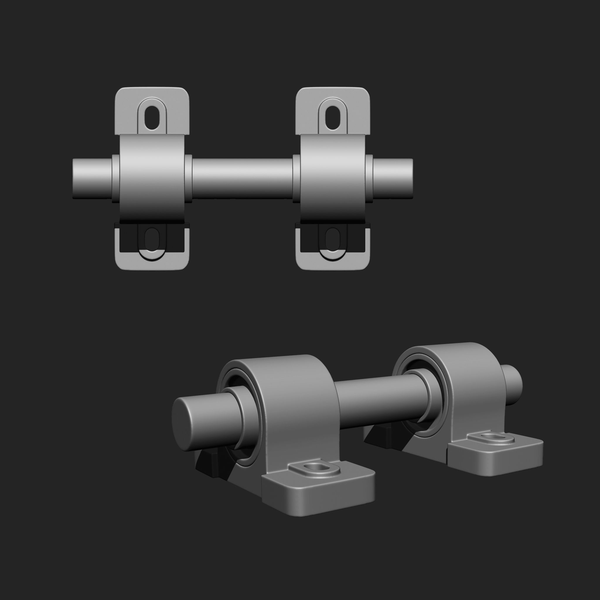 Mechanical Parts IMM Brush Pack 21 in One Vol 2 3D model_4