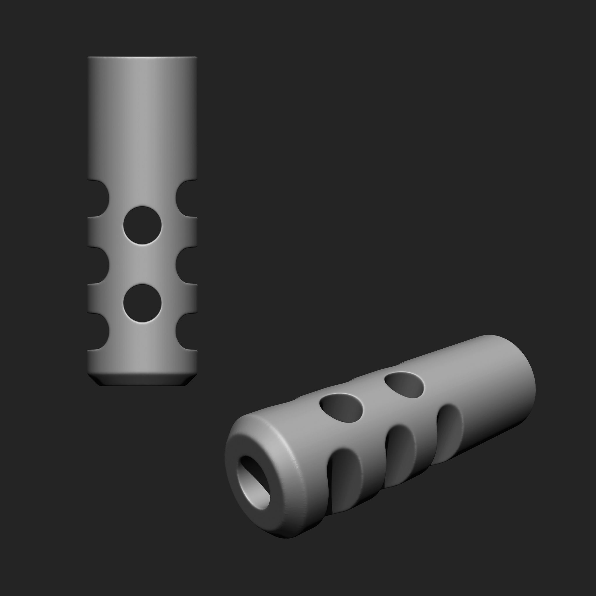 Mechanical Parts IMM Brush Pack 21 in One Vol 2 3D model_16