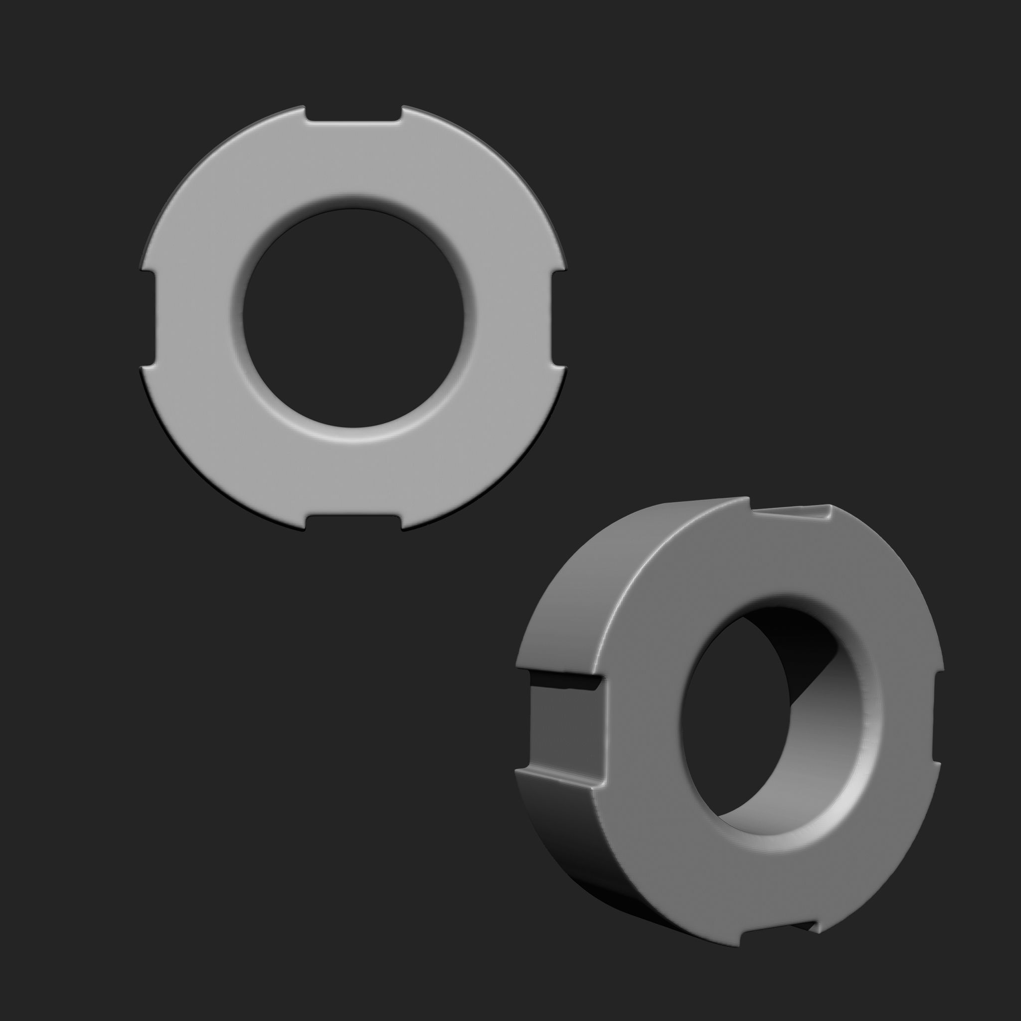 Mechanical Parts IMM Brush Pack 21 in One Vol 2 3D model_15