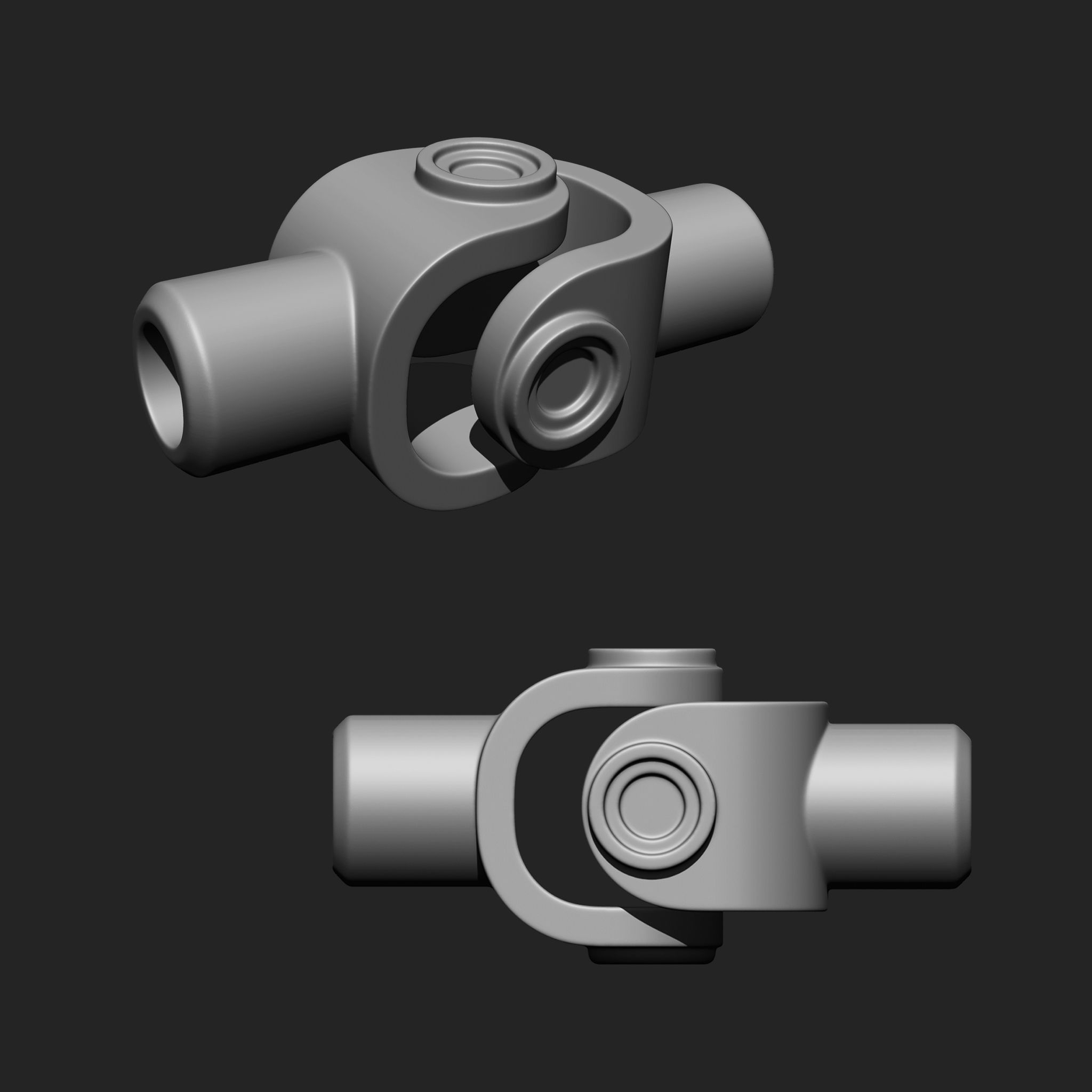 Mechanical Parts IMM Brush Pack 21 in One Vol 2 3D model_1