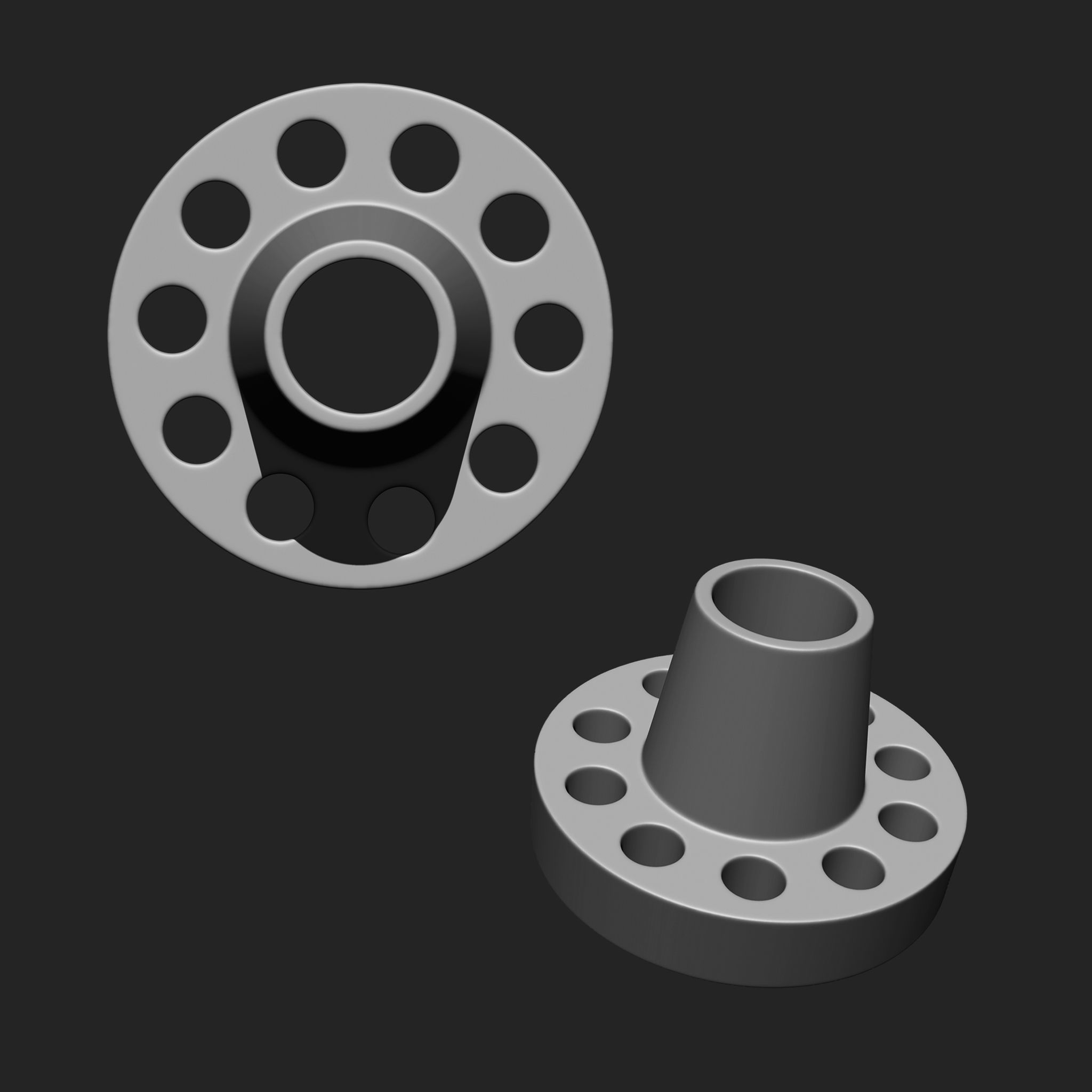 Mechanical Parts IMM Brush Pack 21 in One Vol 2 3D model_20