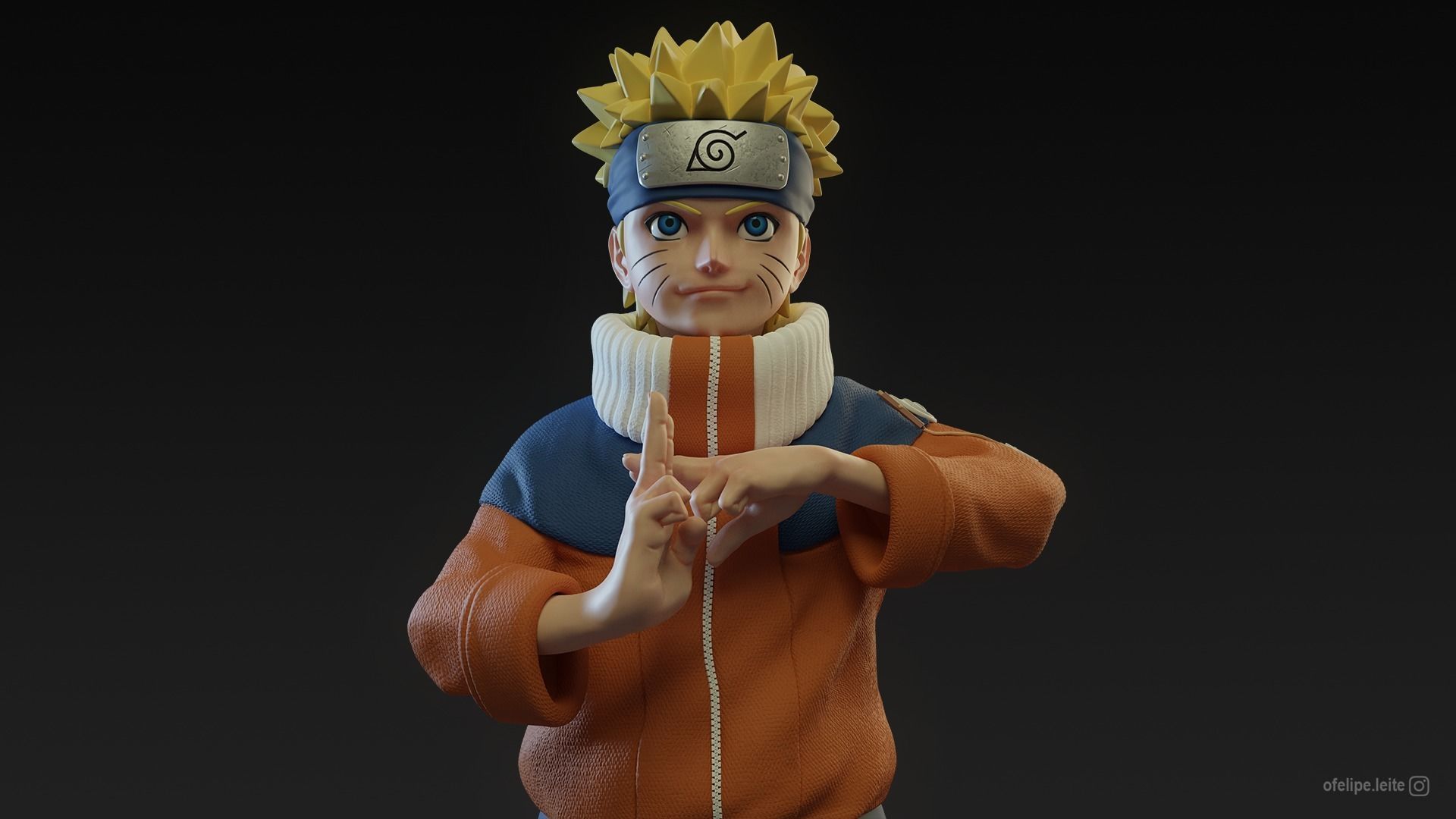Uzumaki Naruto 3D print model 3D print model_1