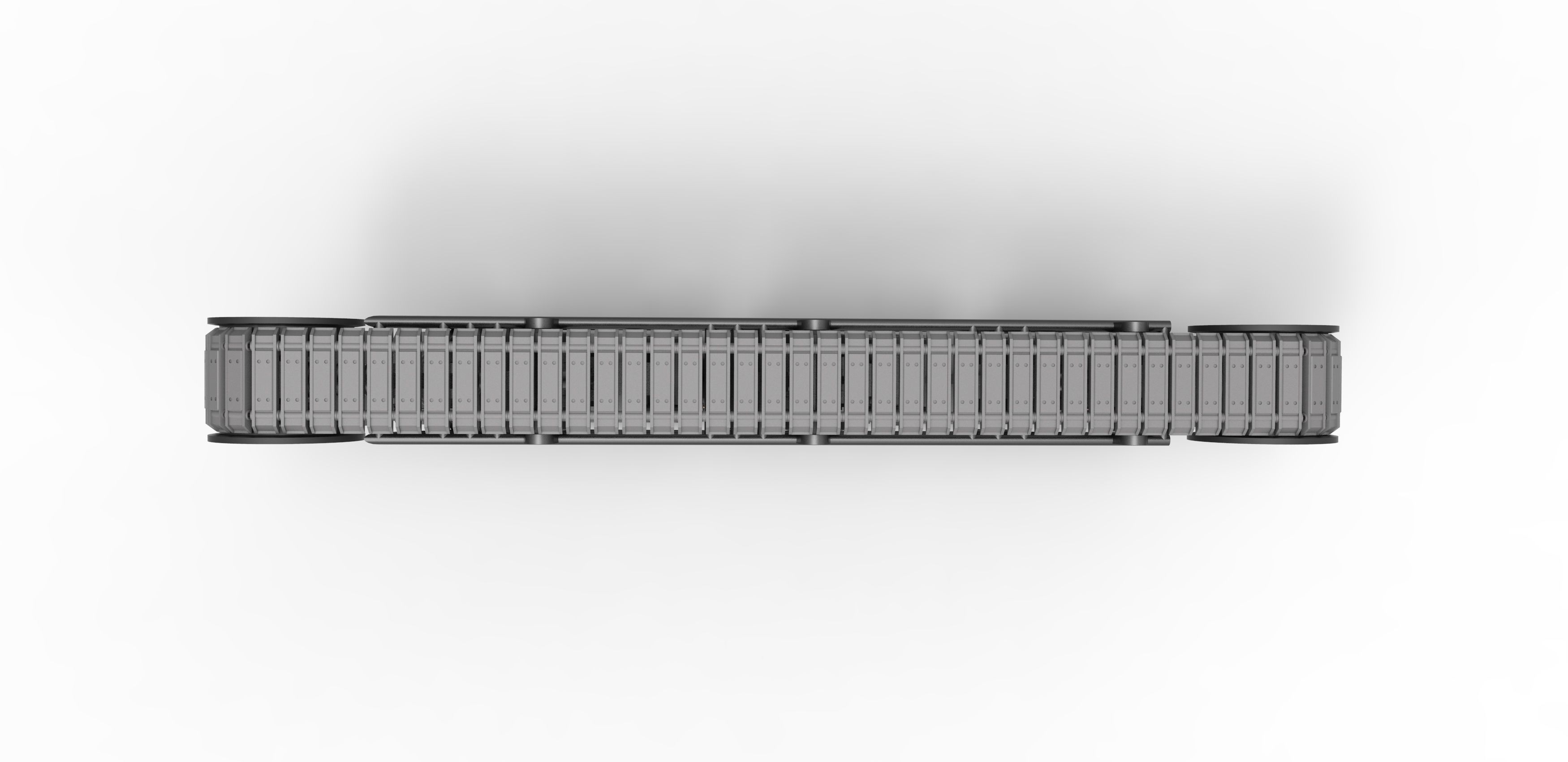 Track chassis Scale 1 to 25 3D print model_7