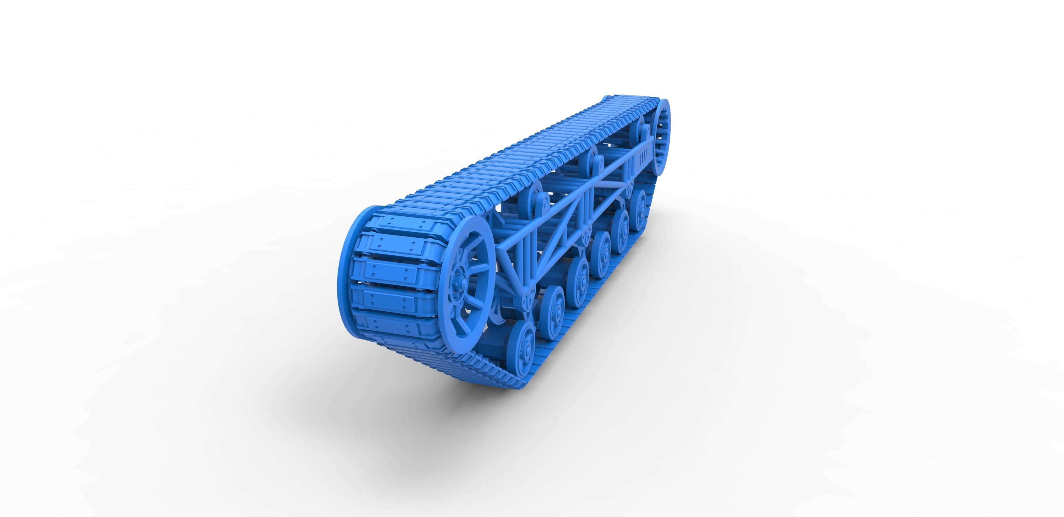 Track chassis Scale 1 to 25 3D print model_13