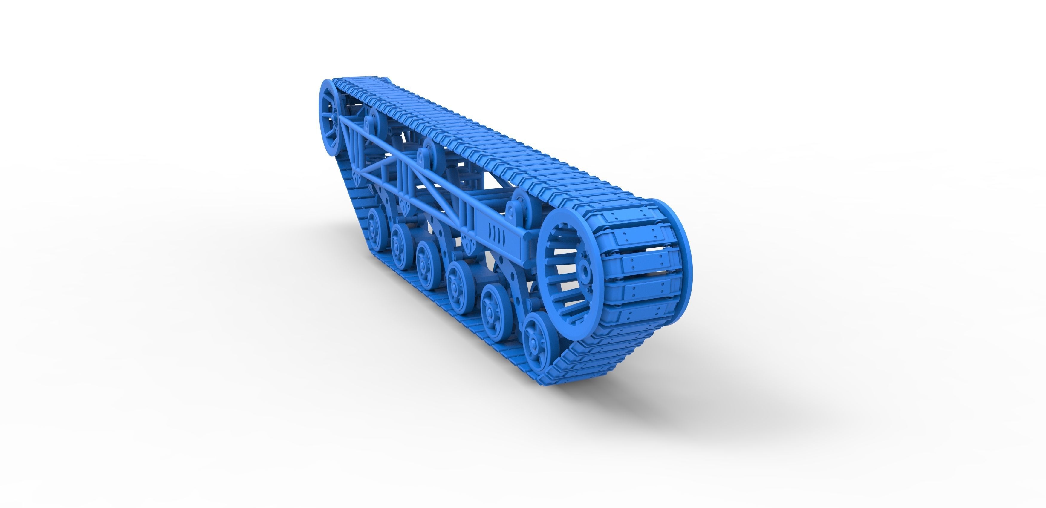 Track chassis Scale 1 to 25 3D print model_20