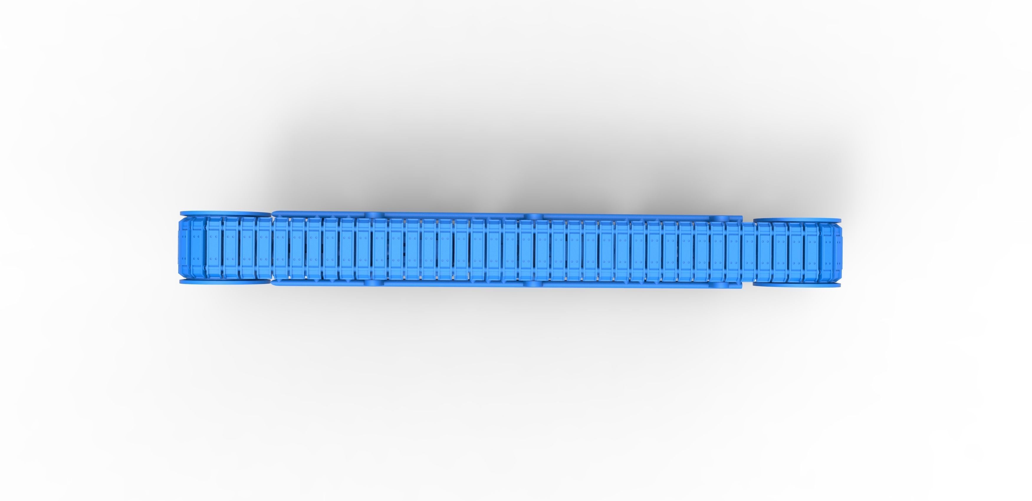 Track chassis Scale 1 to 25 3D print model_18