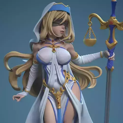 Sword Maiden Multi Versions SFW and NSFW 3D print model 3D print model