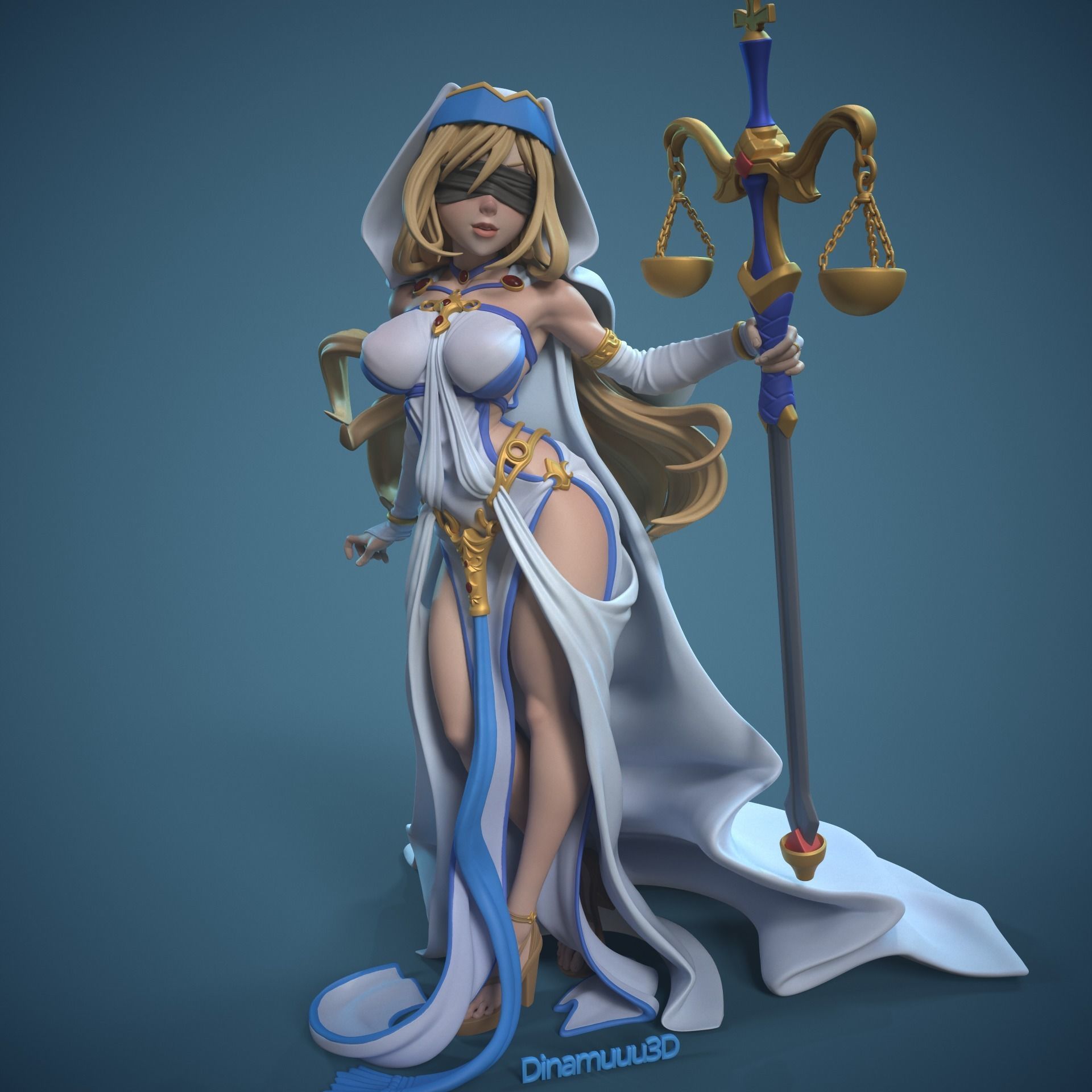 Sword Maiden Multi Versions SFW and NSFW 3D print model 3D print model_3