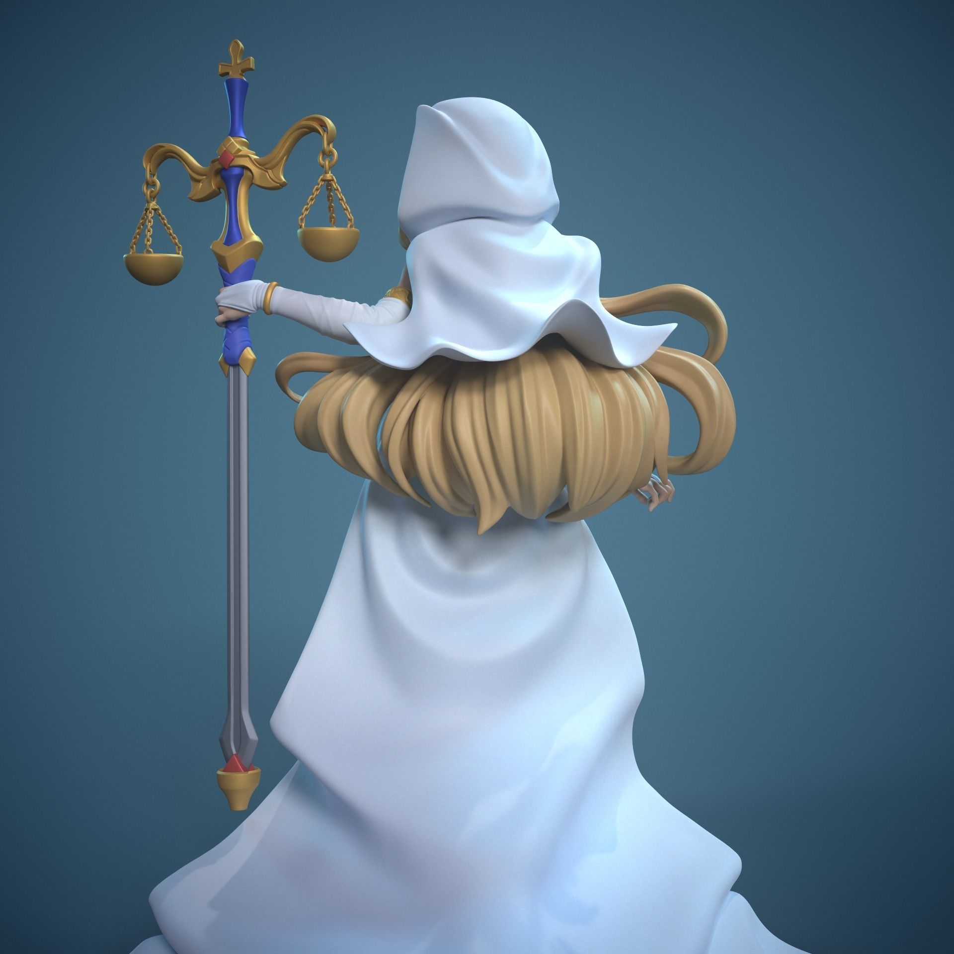 Sword Maiden Multi Versions SFW and NSFW 3D print model 3D print model_7