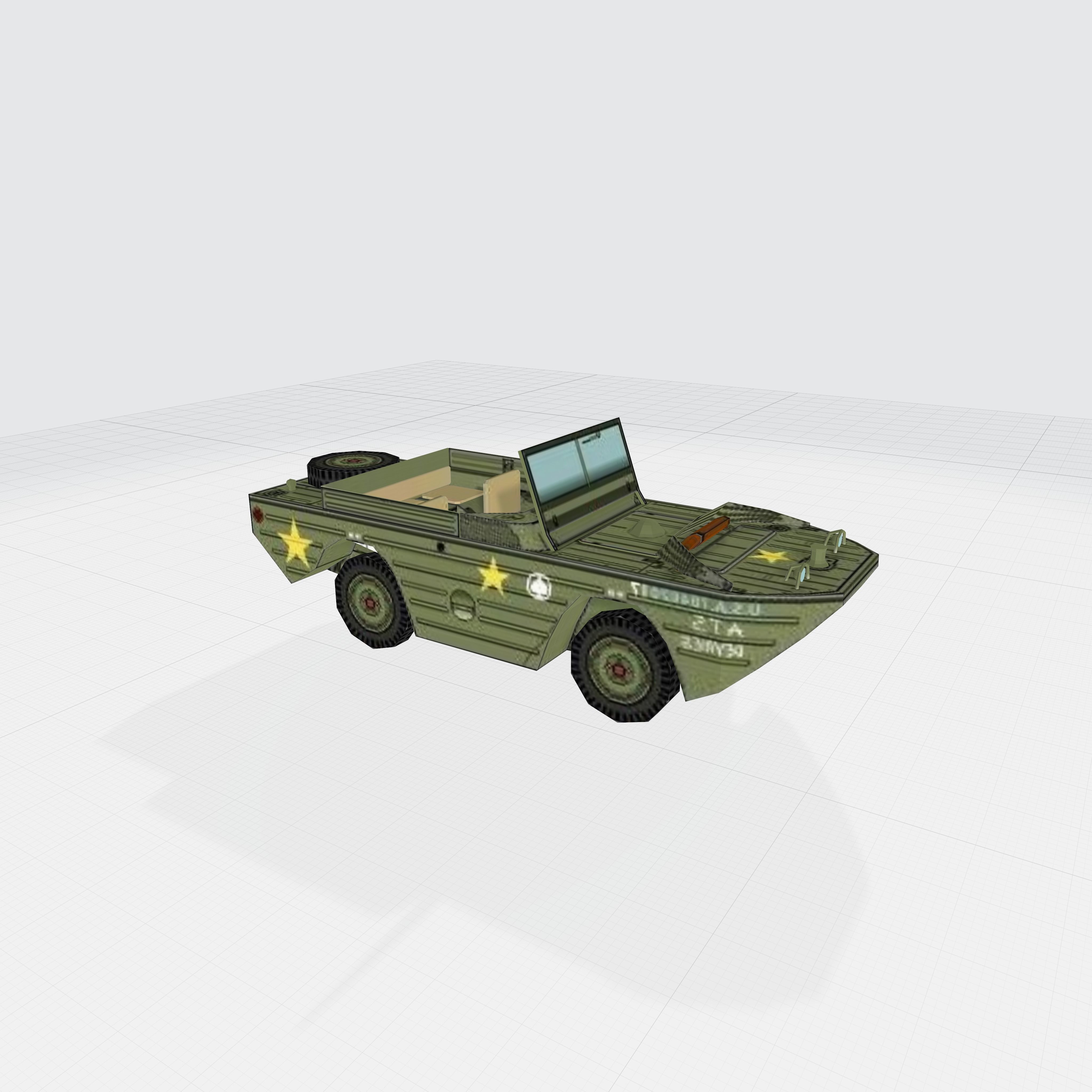 GPA Amphi Jeep 3D model_7
