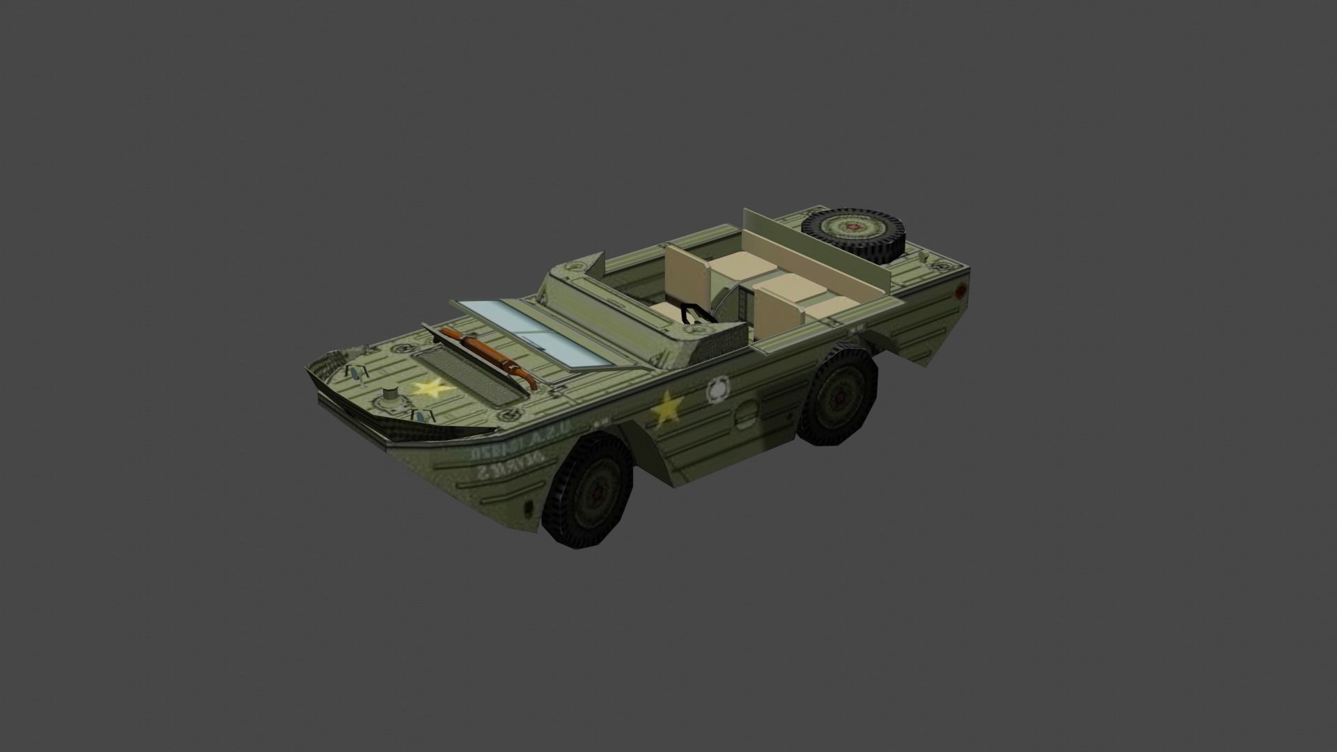 GPA Amphi Jeep 3D model_5