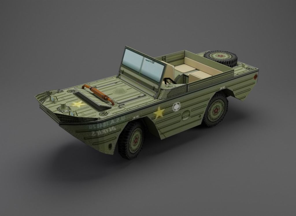 GPA Amphi Jeep 3D model_1