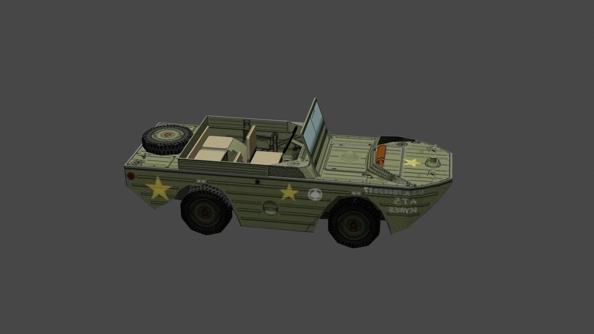 GPA Amphi Jeep 3D model_2