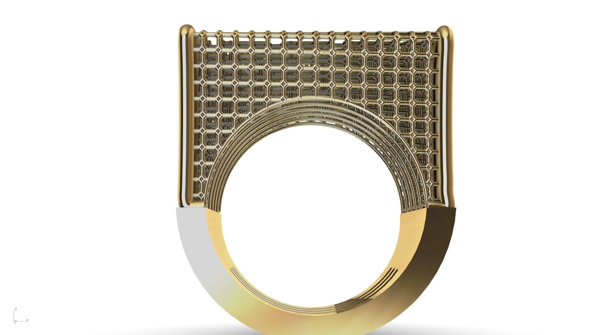 jali ring stl verified 3D print model_1