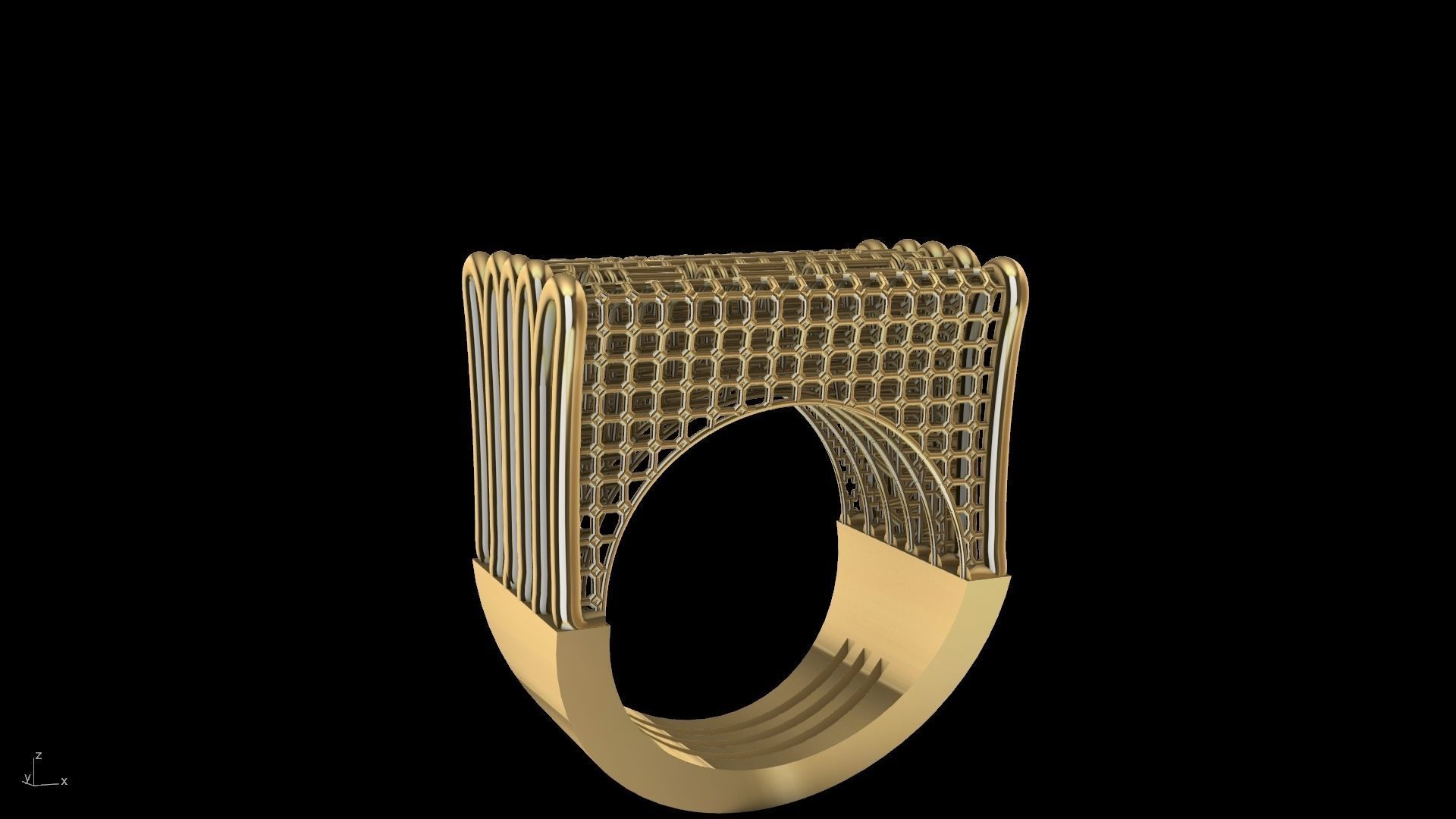 jali ring stl verified 3D print model_6