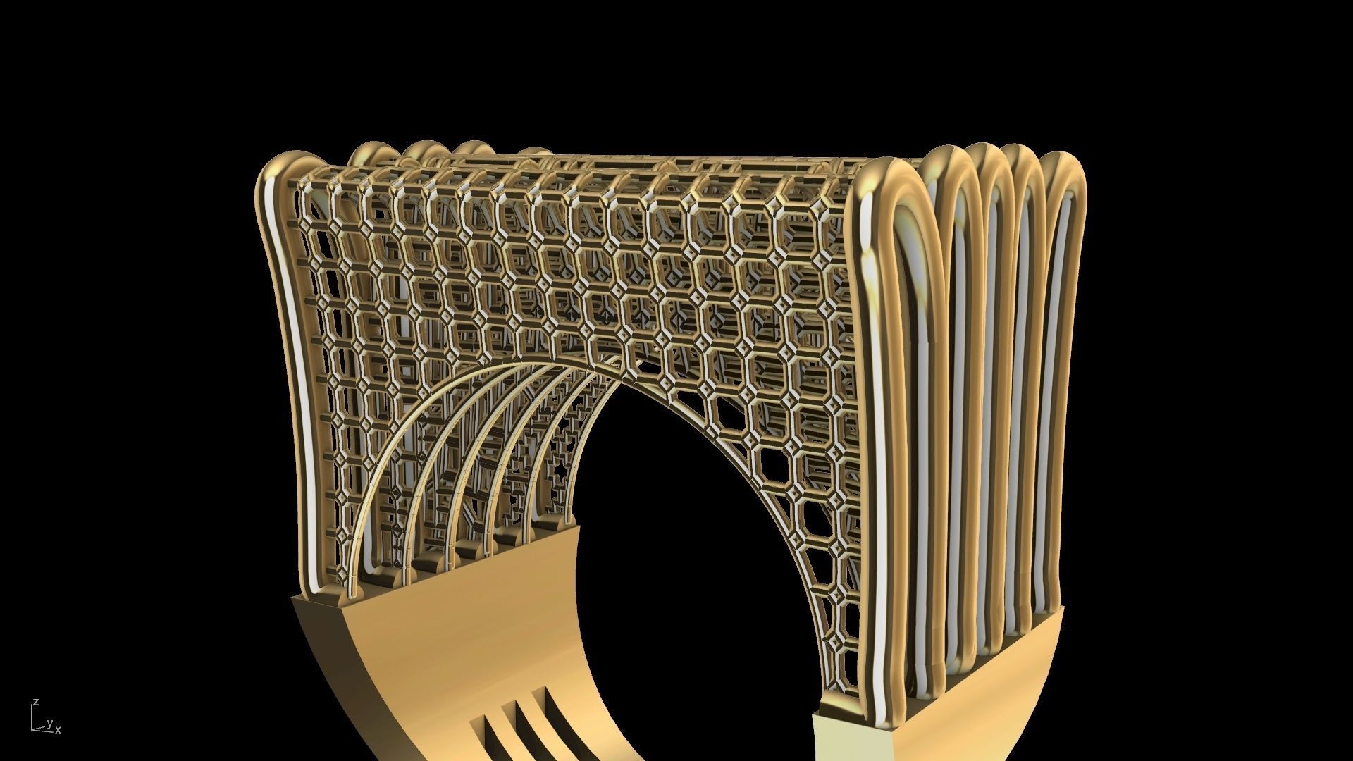 jali ring stl verified 3D print model_13