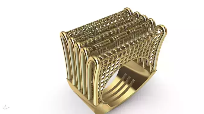 jali ring stl verified 