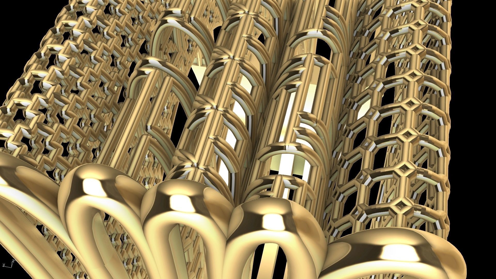 jali ring stl verified 3D print model_8