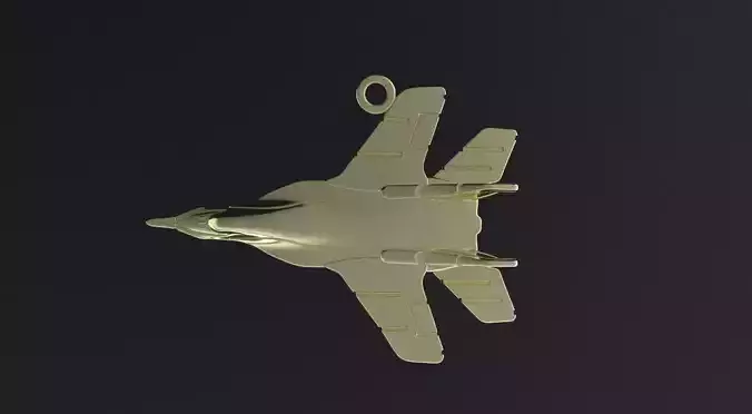 Aircraft fighter Plane 3D print or CNC model 3D print model