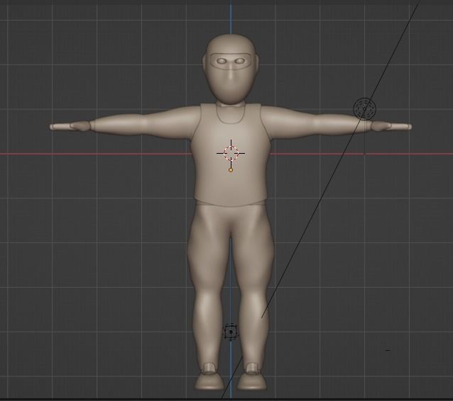 Soldier 3D model ninja 3D model_4