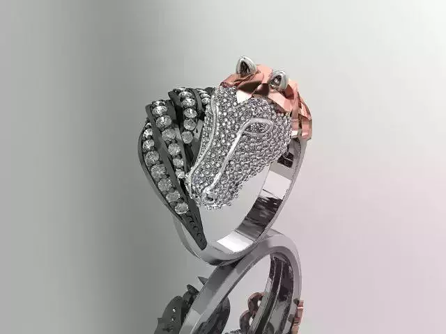 PEGASUS RING-HORSE RING- ANILLO CABALLO 3D print model