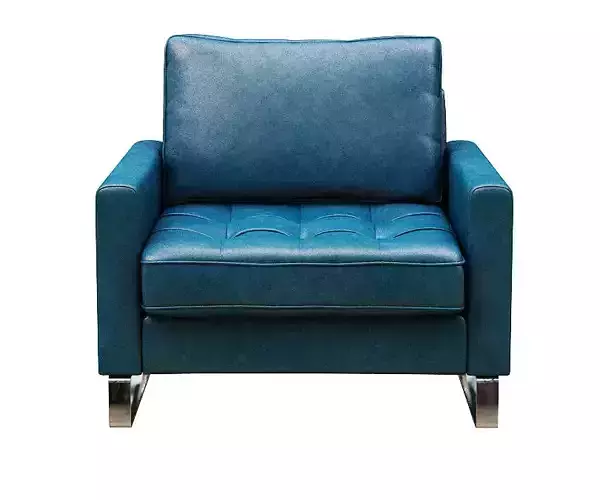 Armchair leather club chair