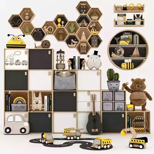 toys and furniture set 