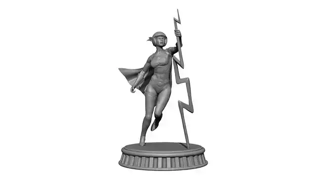 Thunder woman 3D print model
