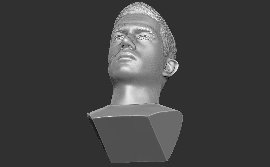 Kevin De Bruyne bust for 3D printing 3D print model_26