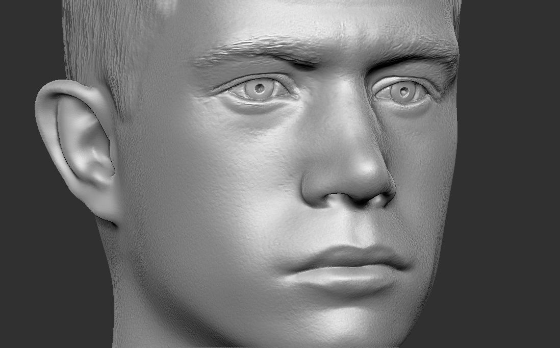 Kevin De Bruyne bust for 3D printing 3D print model_19