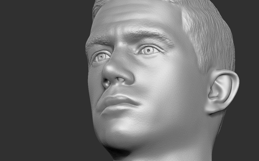 Kevin De Bruyne bust for 3D printing 3D print model_21