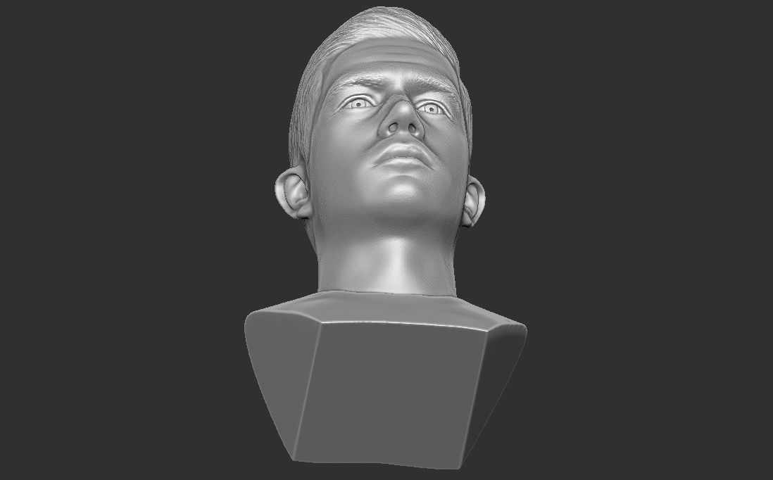 Kevin De Bruyne bust for 3D printing 3D print model_25