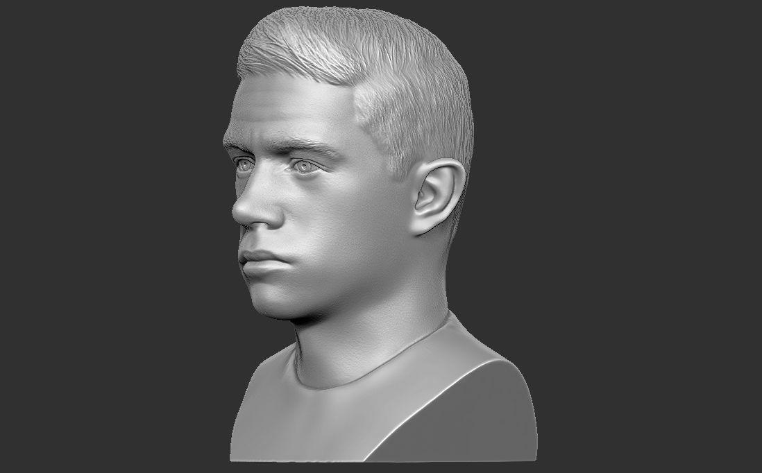Kevin De Bruyne bust for 3D printing 3D print model_8