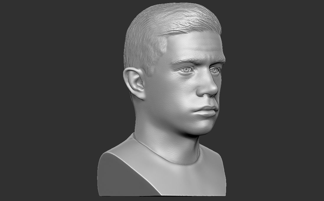 Kevin De Bruyne bust for 3D printing 3D print model_15