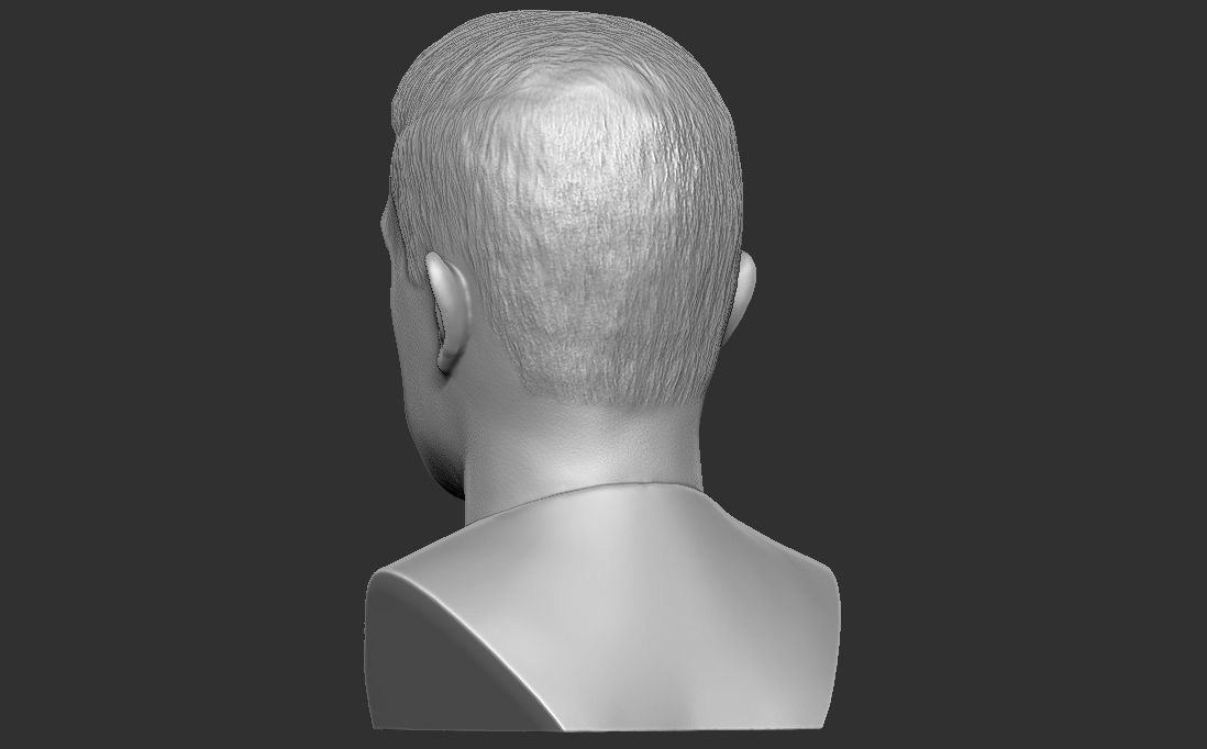 Kevin De Bruyne bust for 3D printing 3D print model_11